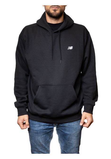 felpa cotone nera NEW BALANCE | 41511BK-BLACK